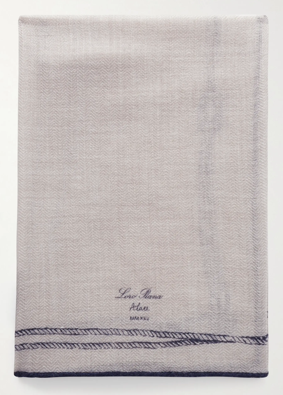 Loro Piana cashmere scarf