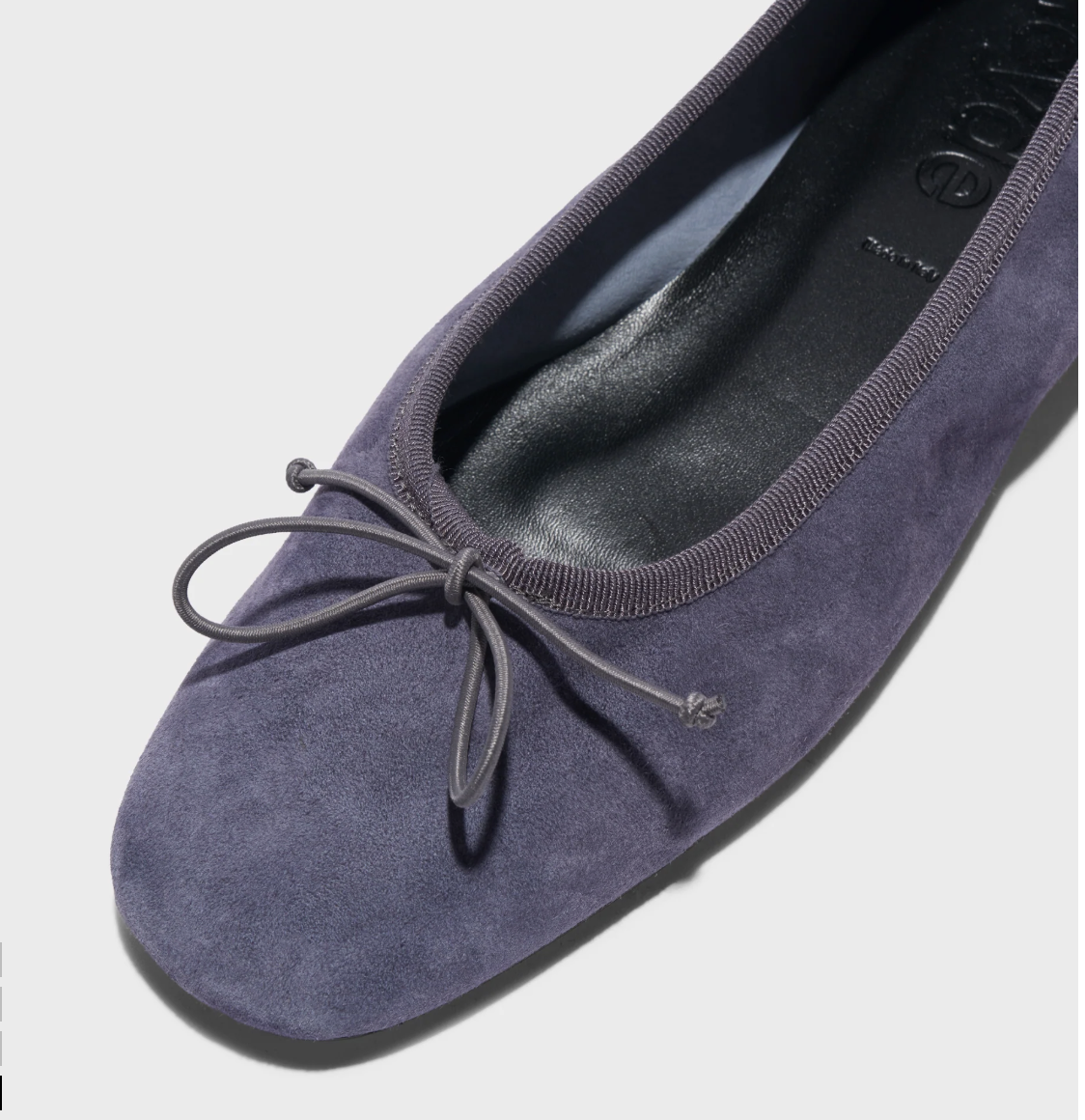 Aeyde Tiby in Dusty Purple Suede
