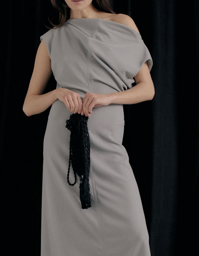 Leoni Studio Floyd Draped Waist Dress
