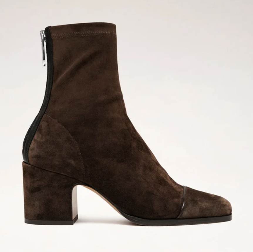 Nomasei Aria brown suede ankle boot